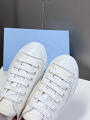 Prada Fabric Sneakers White - 5