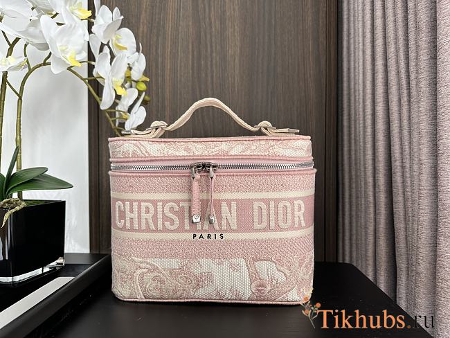 Dior Traval Vanity Case Pink 24 x 17 x 13.5 cm - 1