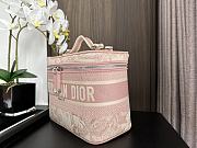 Dior Traval Vanity Case Pink 24 x 17 x 13.5 cm - 6