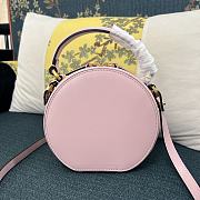 Valentino Vlogo Signature Calfskin Mini Bag Pink 16x15x6.5cm - 4