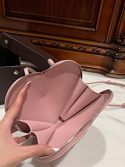 Alaia Le Coeur Shoulder Bag Pink 21x17x5cm - 2