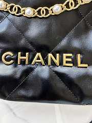 Chanel 22 Mini Bag Black Pearls 20 x 19 x 6 cm - 2