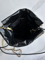 Chanel 22 Mini Bag Black Pearls 20 x 19 x 6 cm - 3