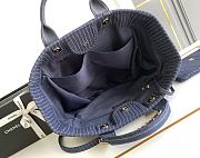 Chanel Shopping Tote Bag Denim 38cm - 5