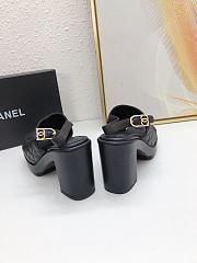 Chanel Black Heel 10cm - 4