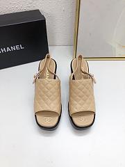 Chanel Beige Heel 10cm - 3