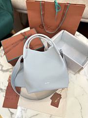 Loro Piana Bag Small Bale Light Blue 17x17x21cm - 1