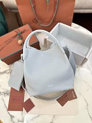 Loro Piana Bag Small Bale Light Blue 17x17x21cm - 5