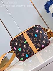 Louis Vuitton LV Nano Steamer Bag Chocolate 15 x 18 x 7 cm - 2