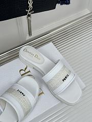 Dior White Slides 02 - 5