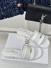 Dior White Slides 02 - 4