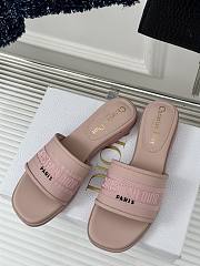 Dior Pink Slides - 1