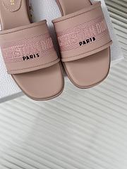 Dior Pink Slides - 5