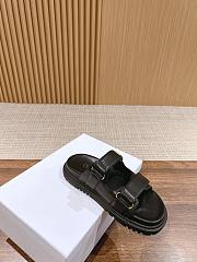 Dior Dioract Slide Black Lambskin - 4