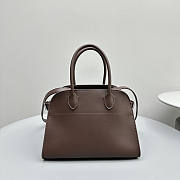 The Row Soft Margaux 10 Bag Brown 25.4 x 17.8 x 19.0 cm - 1