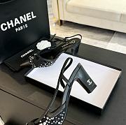 Chanel Slingback Black Heel 6.5cm - 5