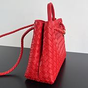 Bottega Veneta Medium Andiamo Red 32.5x24x12cm - 6