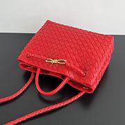 Bottega Veneta Medium Andiamo Red 32.5x24x12cm - 2