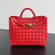 Bottega Veneta Small Andiamo Red 25x22x10.5cm - 1