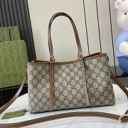 Gucci Ophidia Tote Bag Brown Ebony 31x18x11cm - 4