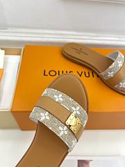 Louis Vuitton LV Brown Slides - 4