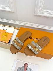 Louis Vuitton LV Brown Slides - 3