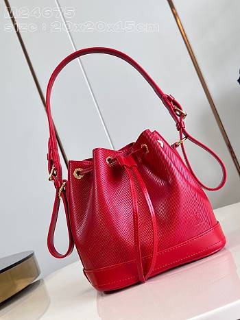 Louis Vuitton LV Noé BB Red 20 x 20 x 15 cm