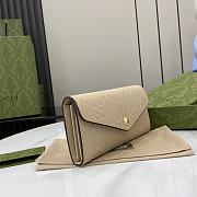 Gucci GG Continental Wallet Beige 19x10x3.5cm - 3