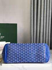 Goyard Large Zipper Tote Blue 49cm - 2