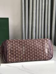 Goyard Large Zipper Tote Purple 49cm - 5