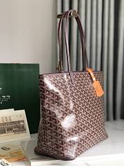 Goyard Large Zipper Tote Purple 49cm - 3