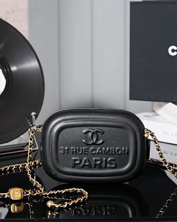 Chanel Black Clutches 18x13x6cm