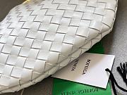 Bottega Veneta Sardine Top Handle Bag White 33x20x4cm - 4