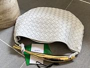 Bottega Veneta Sardine Top Handle Bag White 33x20x4cm - 2