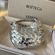 Bottega Veneta Mini Sardine Silver 20x12x2.5cm - 1