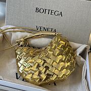 Bottega Veneta Mini Sardine Gold 20x12x2.5cm - 1