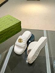 Gucci White Slides 02 - 2