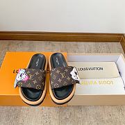 Louis Vuitton LV Pool Pillow Flat Comfort Mule Brown - 5