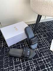 Dior Dioriviera Dio(r)evolution Slide Leather-Effect Black - 4