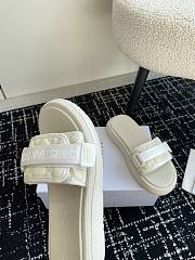 Dior Dioriviera Dio(r)evolution Slide Leather-Effect White - 3