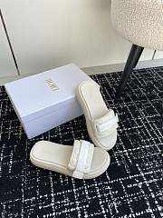 Dior Dioriviera Dio(r)evolution Slide Leather-Effect White - 2