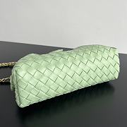 Bottega Veneta Lauren 1980 Clutch Light Green 31cm - 5