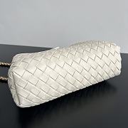 Bottega Veneta Lauren 1980 Clutch White 31cm - 5