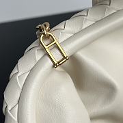 Bottega Veneta Lauren 1980 Clutch White 31cm - 2