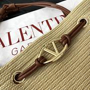 Valentino Garavani Escape Large Raffia Shopping Bag 36x27x16cm - 2