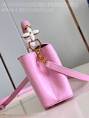 Louis Vuitton LV Mini Capucines Pink Bag 21cm - 6