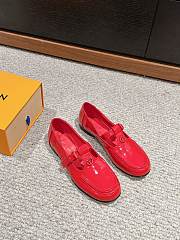 Louis Vuitton LV Soho Flat Mary Jane Red - 1