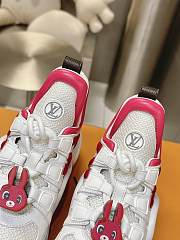 Louis Vuitton LV Archlight Sneaker Pink Red - 6