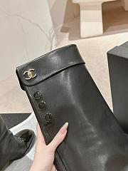 Chanel Black Long Boots - 3