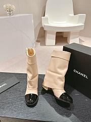 Chanel Beige Short Boots - 1